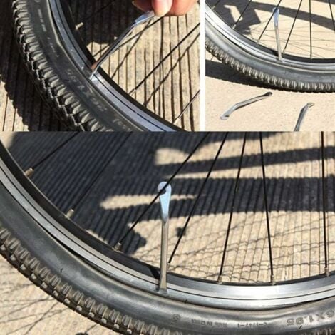 Leva per pneumatici manuale da 4 pezzi, leva per pneumatici per bici in acciaio, leva per pneumatici per bici, leva per pneumatici per bici, leva per riparazione ruote kit bici
