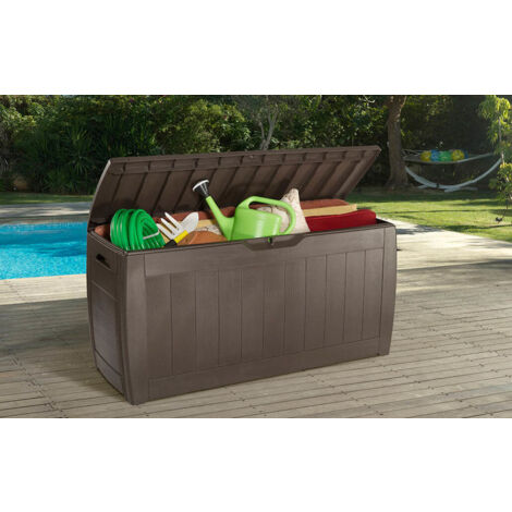 Keter Hollywood Box de Rectangular Storage Brown
