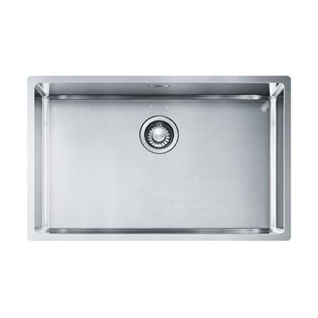 Franke BXX 210/110-68. Tipo di lavello: Lavello montato su piano, Forma del lavandino: Rettangolare, Materiale del lavandino: Acciaio inox. Larghezza: 725 mm, Profondità: 450 mm - 127.0369.284
