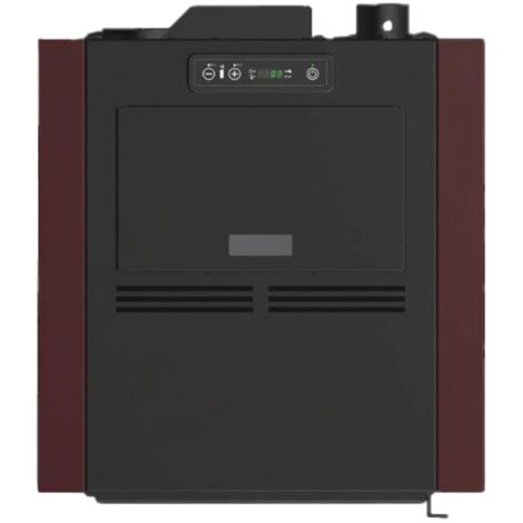 stufa a pellet canadian stove "nevada 7" bordeaux 6,2 kw