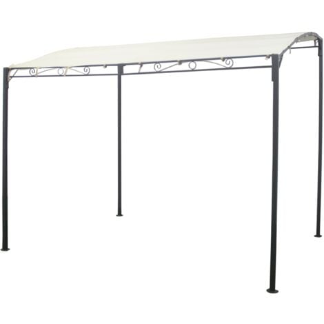 Gazebo pergola in acciaio e poliestere 180 gr