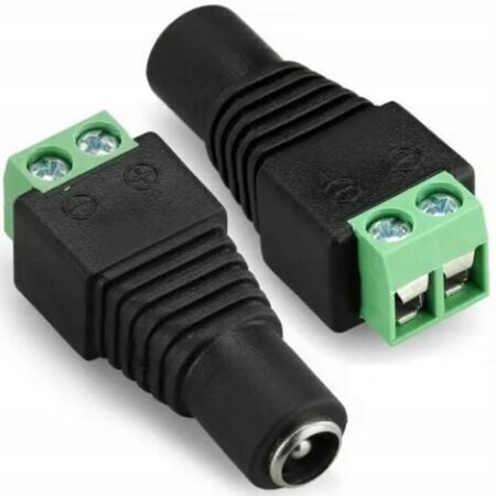 Presa CCTV 5,5 mm / 2,1 mm - femmina