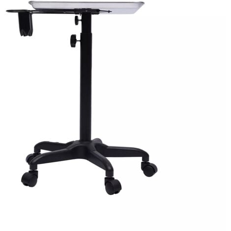 Carrelli di servizio Tatuaggio Metallo Trolley salone, Stazione di lavoro mobile con vassoio portatile, regolabile, per tatuaggi, ufficio, salotto, strumento