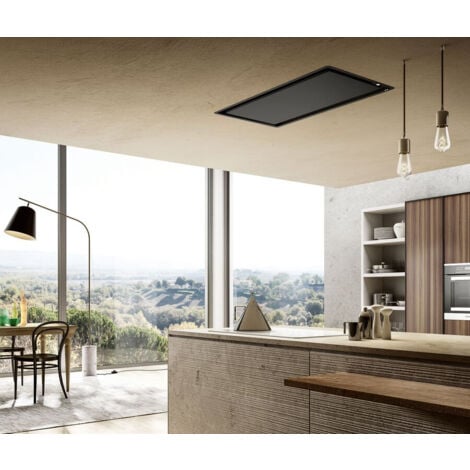 Elica ILLUSION. Potenza massima di estrazione: 1000 m³/h, Tipo di estrazione: Aspirante/Filtrante, Classe di efficienza dinamica del fluido: B. Tipo: Integrato a soffitto, Colore del ... - PRF0172647A