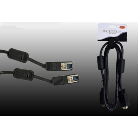 MaxTech - Cavo Vga-vga Per Monitor Tv Pc Computer Da 3 Metri Prolunga Cable Maxtech Vga-r3m -