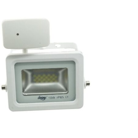 TrAdE Shop Traesio - Faro Faretto Fari Led Ip65 Con Sensore Movimento Crepuscolare 10w 20 W 30 50 100 -  10 Watt