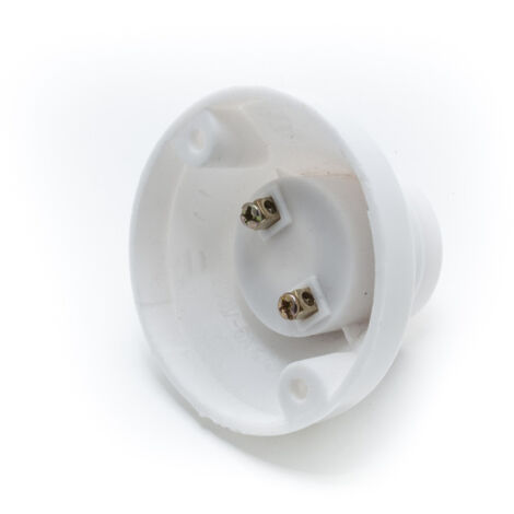 TrAdE Shop Traesio - Portalampada Portalampade E27 Da Parete Supporto Porta Lampada Per Led Lampade -