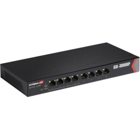 EDIMAX GS-3008P Switch di rete 8 Porte Funzione PoE