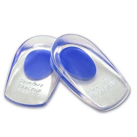 TrAdE Shop Traesio - 2 Solette Plantare Tallone Silicone Invisibile Alzatacco Altezza Scarpe -