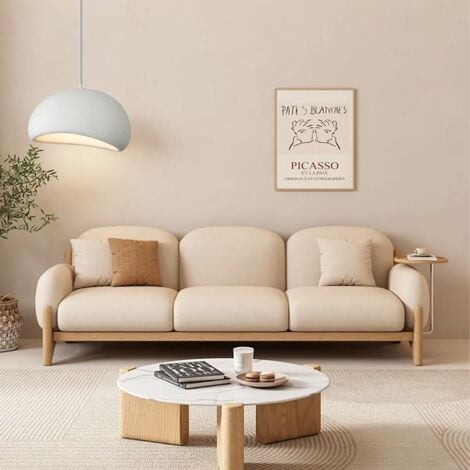 Lampadari moderni da soffitto, diametro 40 cm, per sala da pranzo, cucina, corridoio, ristorante, lampada a sospensione, E27, stile giapponese Wabi-Sabi, lampada a forma di nido d'uccello (1 confezion