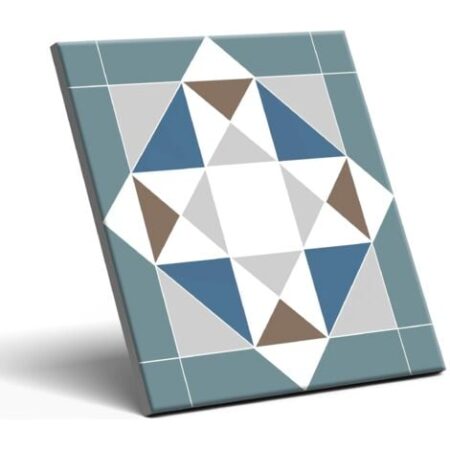 Gres Porcellanato Decorativo Patchwork Vittoriano SALLY 20x20 cm Grado. E