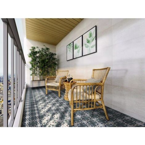 Gres Porcellanato Decorativo Patchwork Vittoriano SALLY 20x20 cm Grado. E
