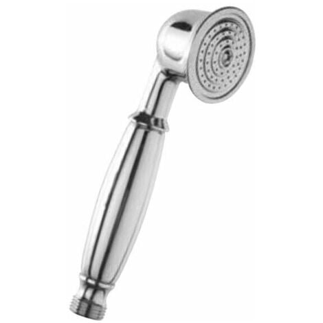Doccia manuale in ottone cromato vintage standard