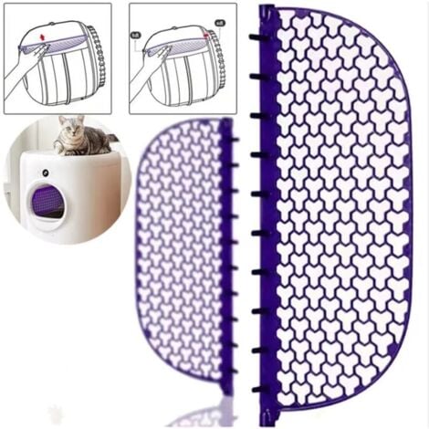 Pura smart cat toilette forniture deodorante piccola tenda quadrata antipolvere purificazione liquido sacchetto della spazzatura accessori, Pura X-Purple PETKIT filtro di ricambio