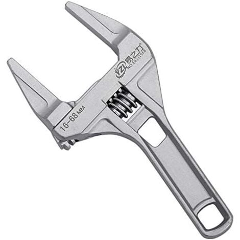Chiavi a forchetta regolabili Chiavi a ganascia larga 16-68mm Chiavi inglesi con gambo Idraulico Bagno Utensile manuale Alluminio