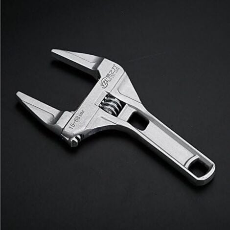 Chiavi a forchetta regolabili Chiavi a ganascia larga 16-68mm Chiavi inglesi con gambo Idraulico Bagno Utensile manuale Alluminio