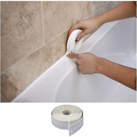 Guarnizione per vasca e parete 38 mm x 3,2 m