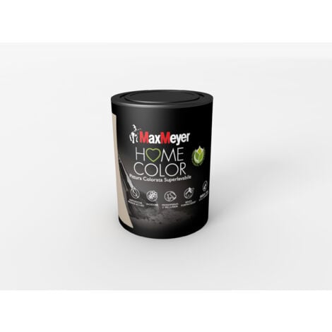 MaxMeyer Idropittura Colorata Superlavabile per Interni, Savana, 0.75L