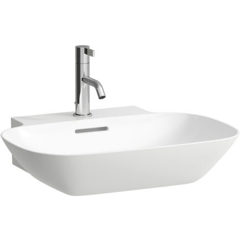 Laufen INO lavabo à poser, sans trou pour robinet, avec