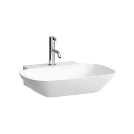 Laufen INO lavabo à poser, sans trou pour robinet, avec