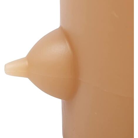 BEBUSINGOTO Ciotola per latte in silicone per cuccioli, 5 tettarelle, dispositivo bionico per l'alimentazione autonoma di cuccioli, gatti, cani e animali domestici.