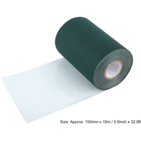 Nastro di giunzione per erba sintetica, 15 cm x 10 m, autoadesivo, per il fissaggio di erba sintetica.