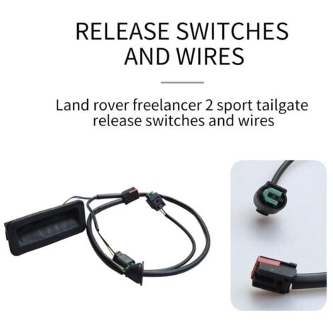 Interruttore maniglia di apertura portellone posteriore LR020997, ricambio sensibile per Land Rover Freelander 2 2006-2015, altri pezzi di ricambio per auto