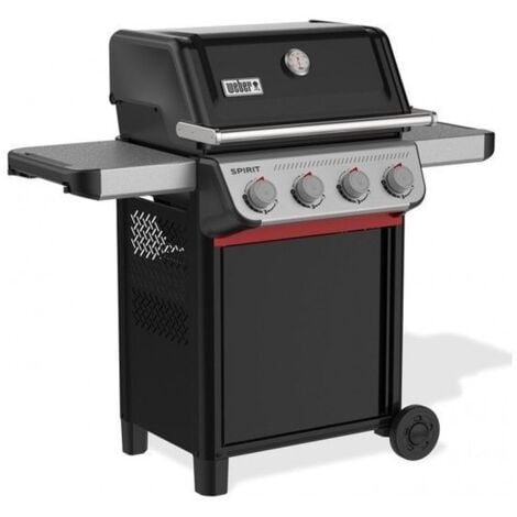 barbecue a gas weber "spirit e-410" nero 4 bruciatori