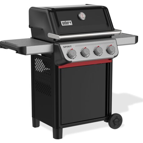 barbecue a gas weber "spirit e-410" nero 4 bruciatori