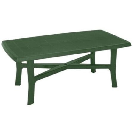 Tavolo da esterno Senna Verde 180x100