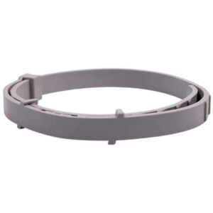 Collare antipulci e zecche per cani – Grigio, regolabile, impermeabile, protezione efficace per 8 mesi