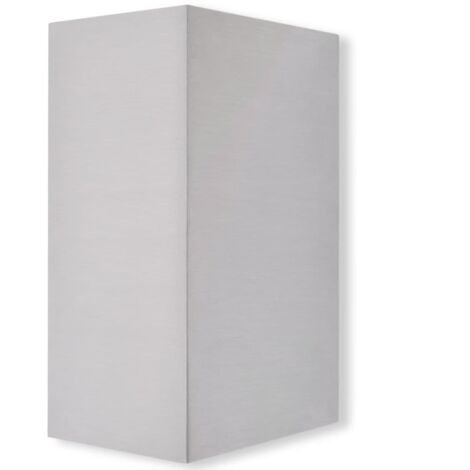 vidaXL Set Lampade da parete per esterno 2 pz