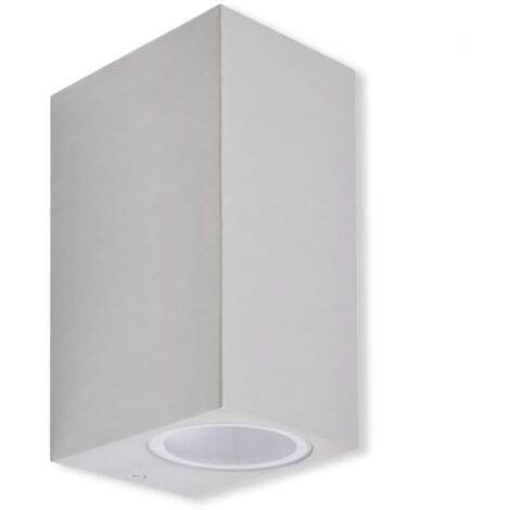 vidaXL Set Lampade da parete per esterno 2 pz