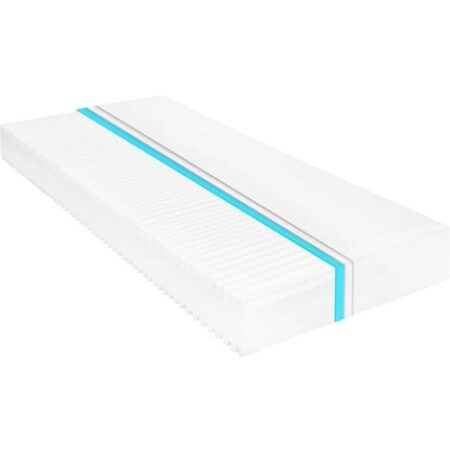 vidaXL Materasso 100x200 cm 7 Zone Schiuma di Poliuretano 16 cm H2 H3