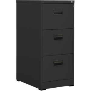 vidaXL Schedario Antracite 46x62x102,5 cm in Acciaio