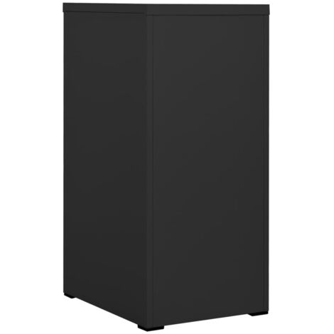 vidaXL Schedario Antracite 46x62x102,5 cm in Acciaio