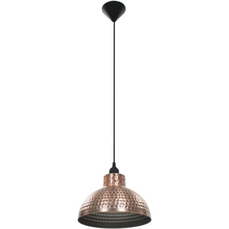 vidaXL Lampadari 2 p Semisferici Color Rame