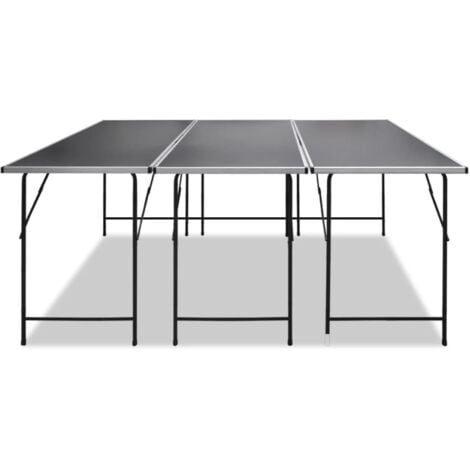 vidaXL Tavoli da Lavoro Set 3 pz Pieghevoli