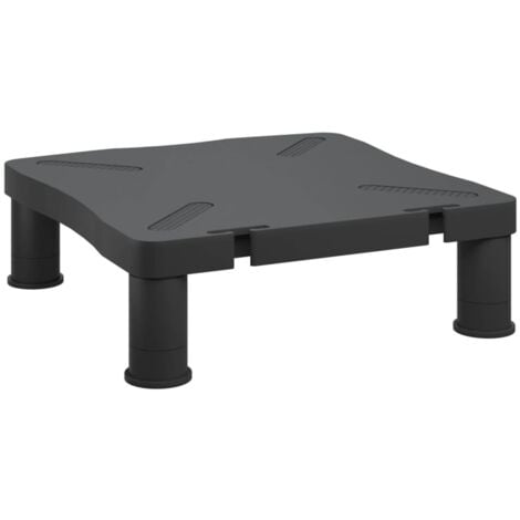 vidaXL Supporto per Monitor Nero 33,5x34x10,5 cm