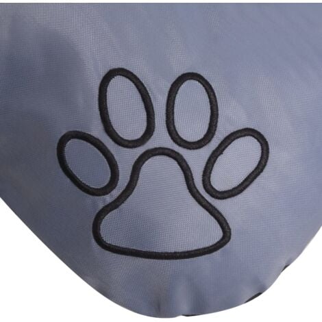 VidaXL Materasso per Cani Taglia L Grigio