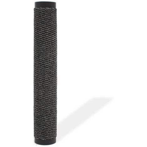 vidaXL Tappeto Antipolvere Trapuntato Rettangolare 60x90cm Antracite