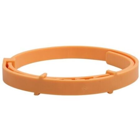 Collare antipulci e zecche per cani - Arancione, regolabile, impermeabile, 8 mesi di protezione efficace