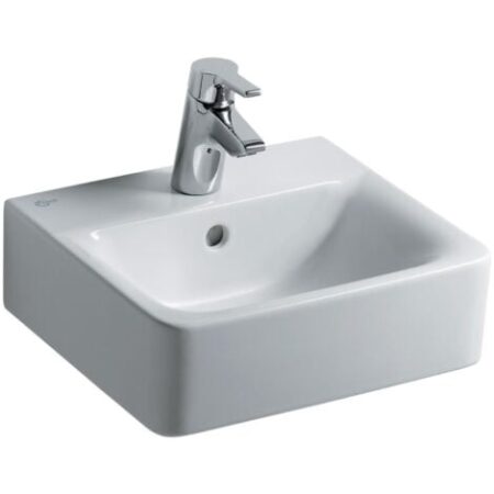 Lavabo Connect 40 x 36 cm bianco E713701 Standard ideale