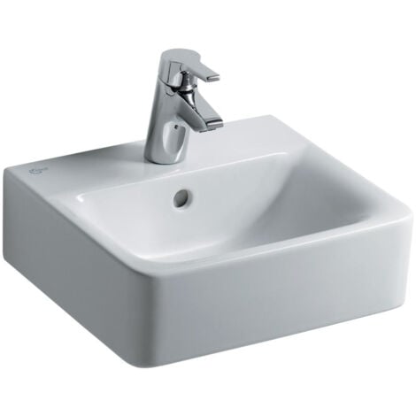 Lavabo Connect 40 x 36 cm bianco E713701 Standard ideale