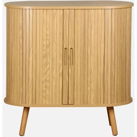 Credenza con ante scorrevoli e ripiano
