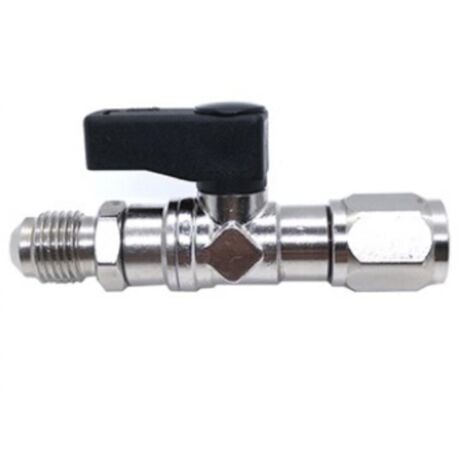 RUBINETTO bombola freon R32 da 1lt 1/2-16ACME SX x 5/16 SAE PASSO SINITROSO