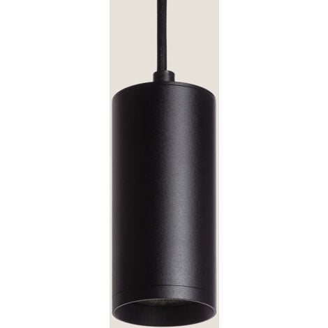 Lampada a Sospensione in Metallo Quarzo Nero