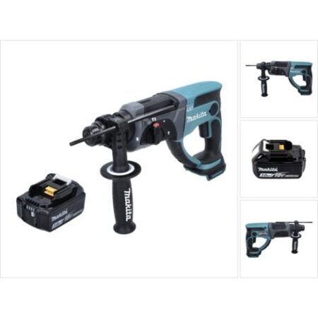 Makita DHR 202 18V Tassellatore a batteria+ 1x Batteria BL1830 3,0 Ah