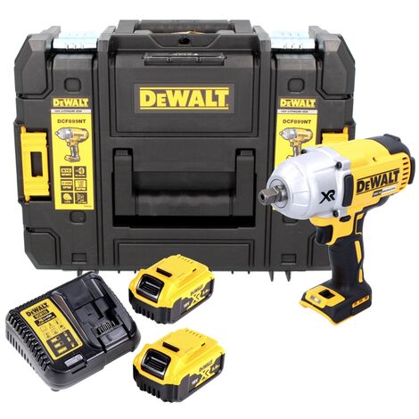 DeWalt DCF 899 P2 Avvitatore ad impulsi a batteria 18V / 950Nm in valigetta TSTAK + 2x Batterie 5,0 Ah + Caricabatterie DCB 115