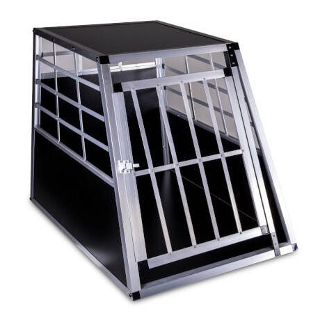 Box cane per auto in alluminio taglia media e grande